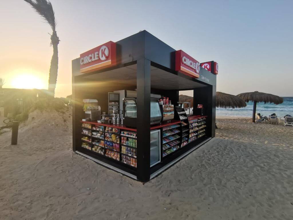 Сеть АЗС Circle k Egypt обслуживает клиентов не только на автомобильных дорогах, но и на пляжах