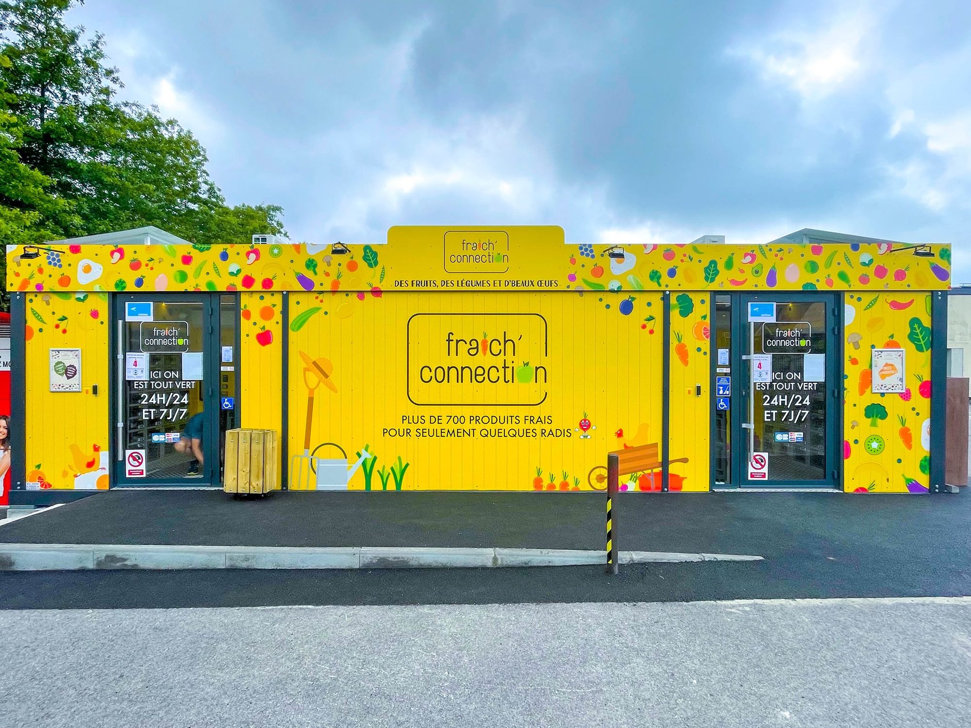 Fraich' Connection – новый магазин фруктов и овощей в режиме самообслуживания во Франции