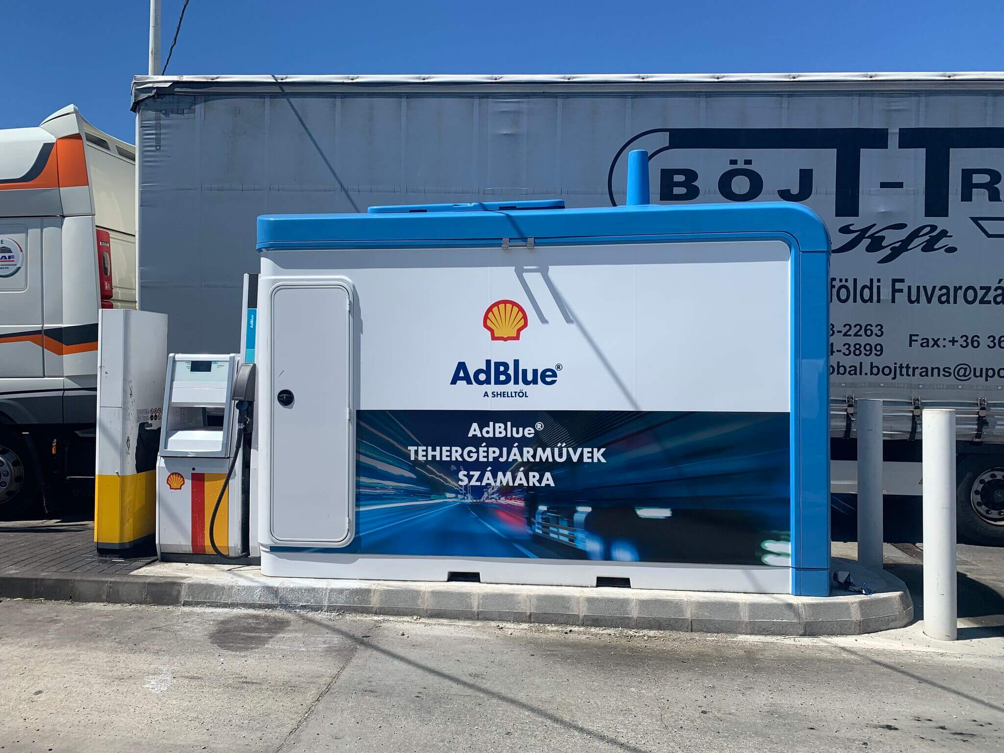 Дизайн AdBlue на Shell