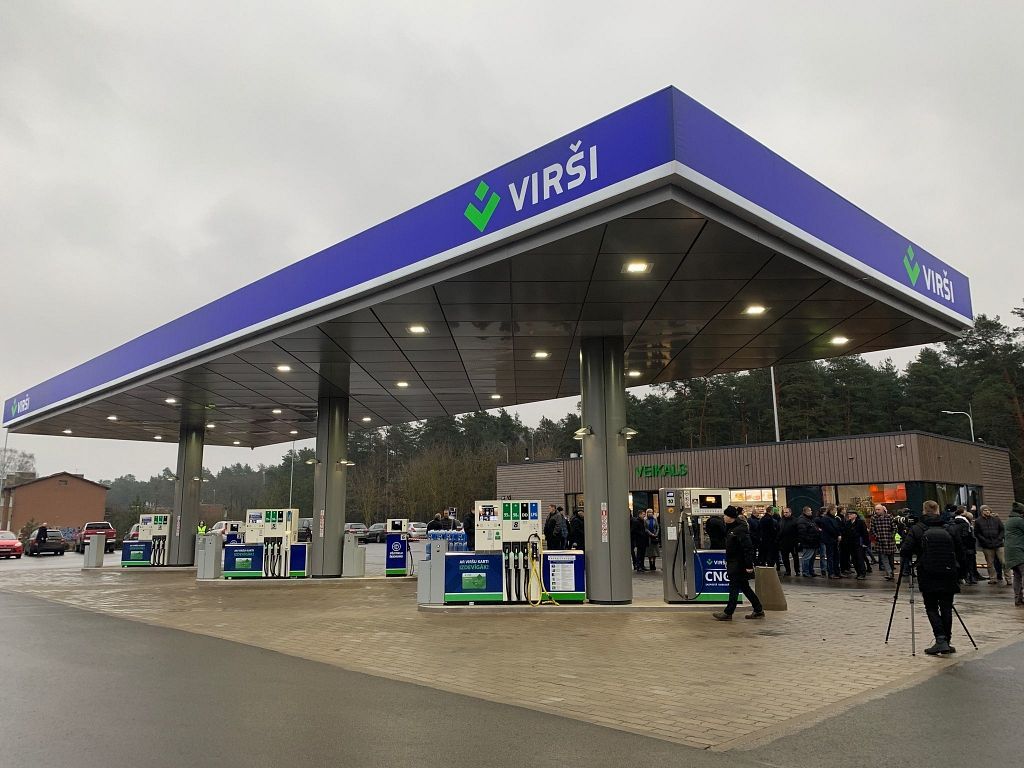 Сеть АЗС Virši открыла уже вторую в Латвии станцию КПГ