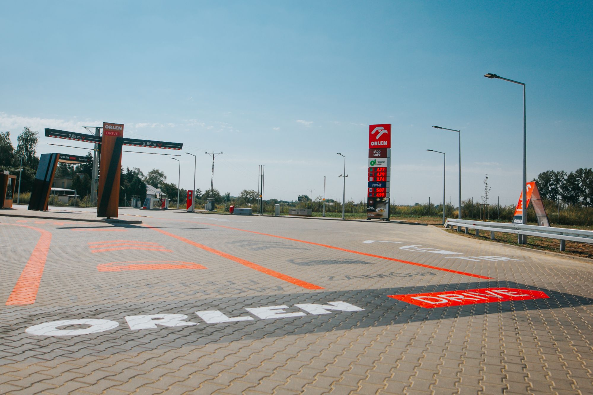 Автозаправочный комплекс ORLEN в формате ORLEN Drive