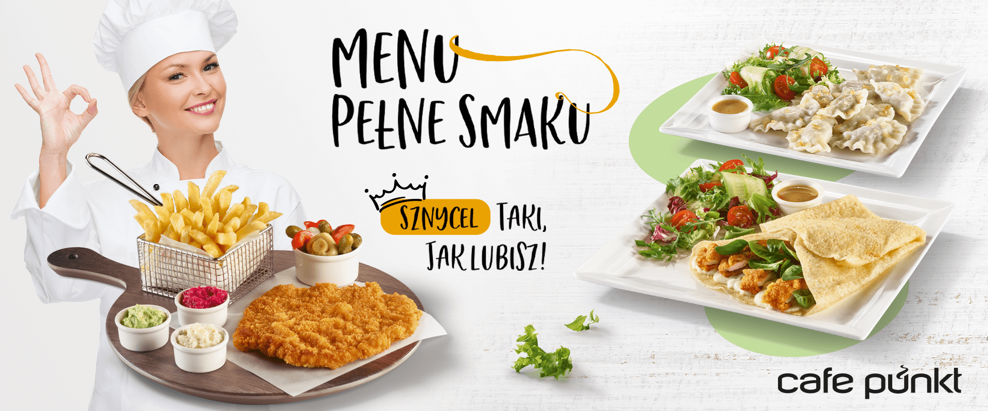 Новое «Меню, полное вкуса» в ресторанах Cafe Punkt на АЗС LOTOS в Польше