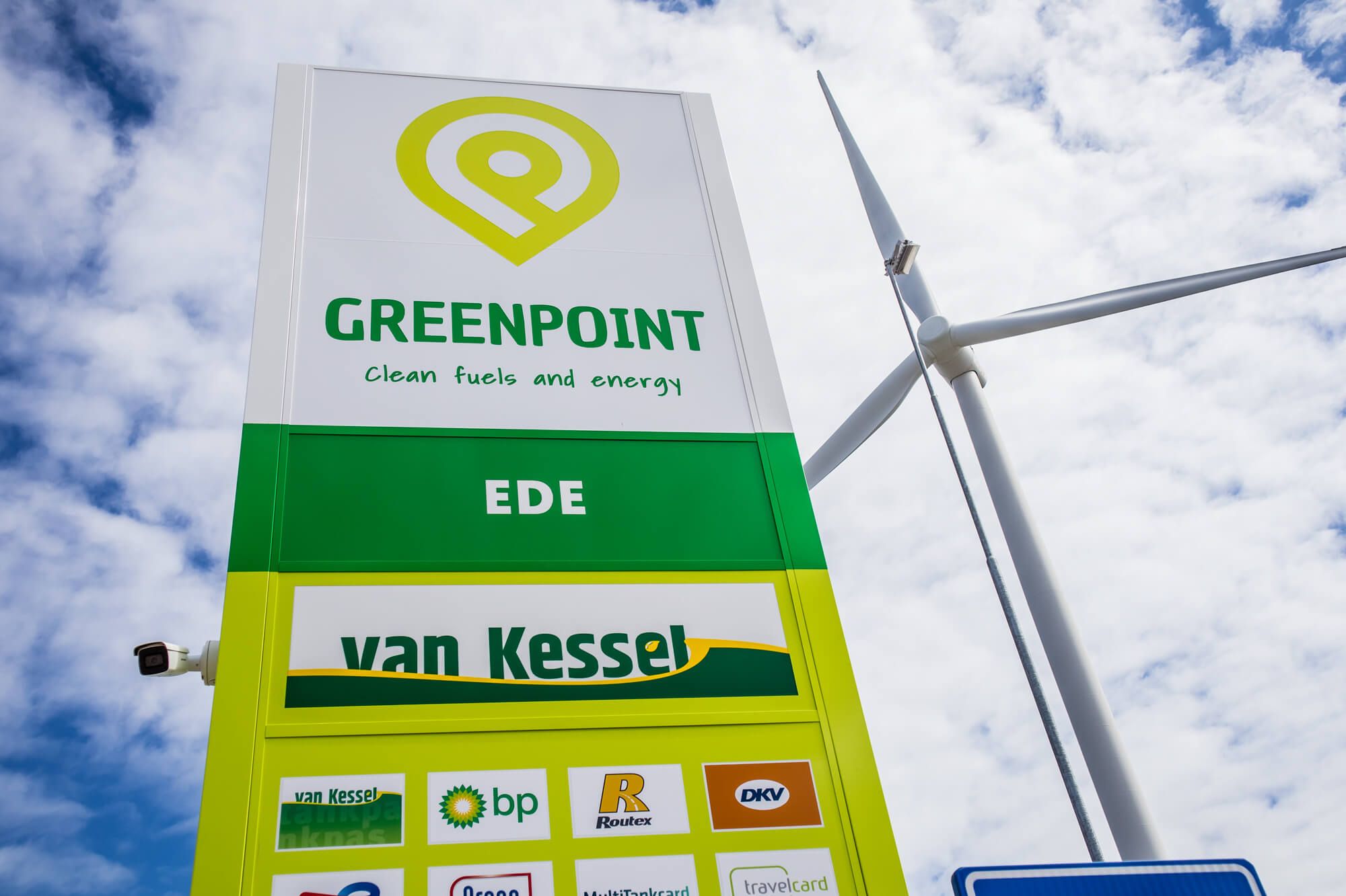 Greenpoint открывает новый CLEAN ENERGY HUB в Эде (Нидерланды) с экологически чистыми видами топлива
