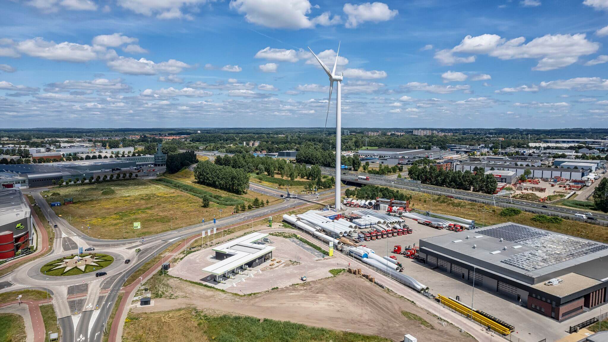 Greenpoint открывает новый CLEAN ENERGY HUB в Эде (Нидерланды) с экологически чистыми видами топлива