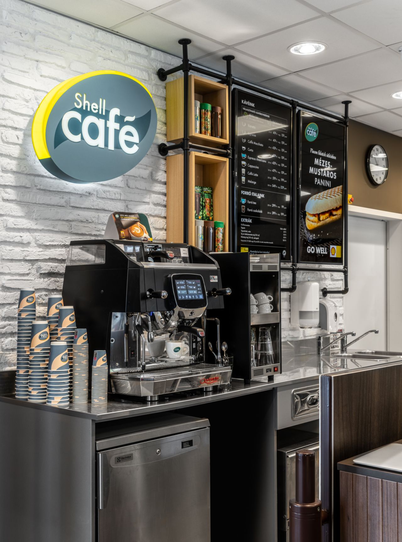 Shell Café на АЗС Shell (Венгрия)