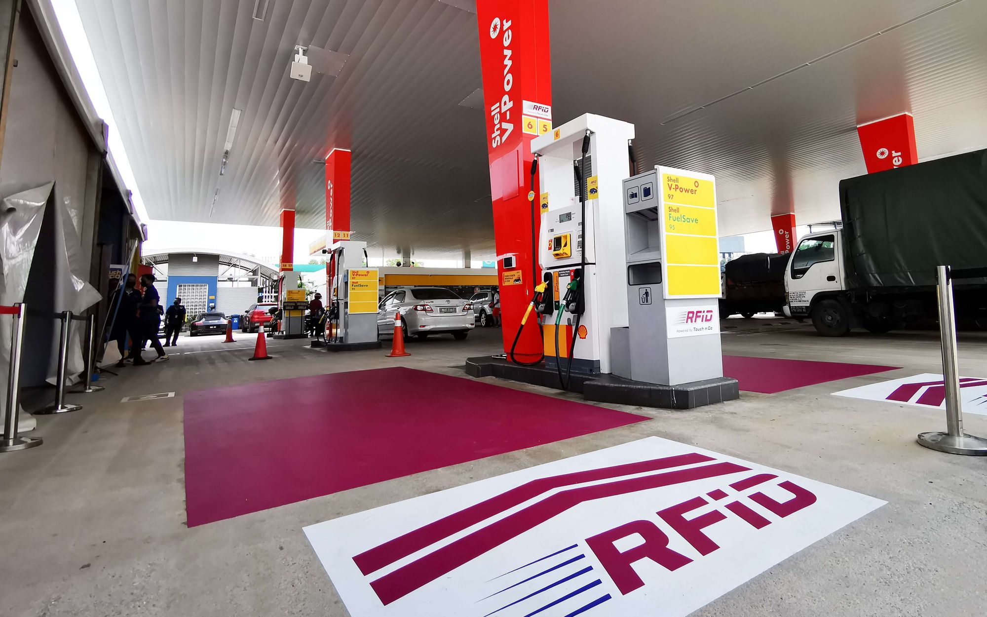 Shell и Touch 'n Go запустили услугу заправки топливом с помощью RFID на 88 АЗС в Малайзии