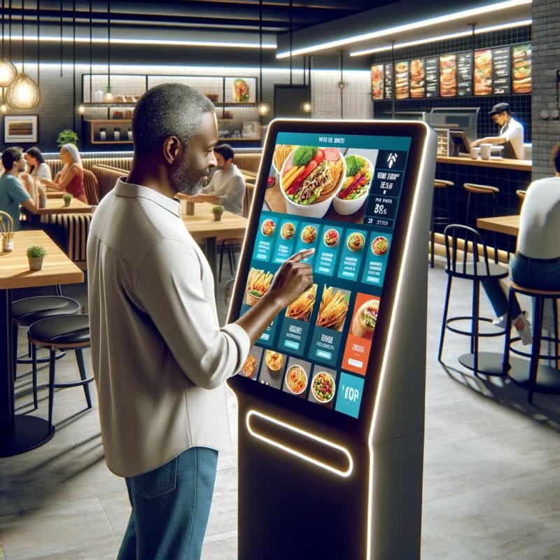 Цифровые киоски самообслуживания в ресторанах быстрого питания сочетают технологию с индивидуальным подходом