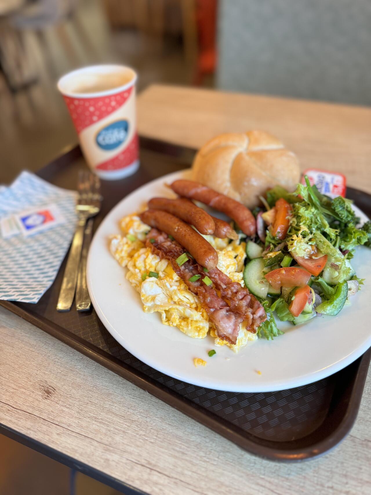 Революция завтраков в Shell Cafe