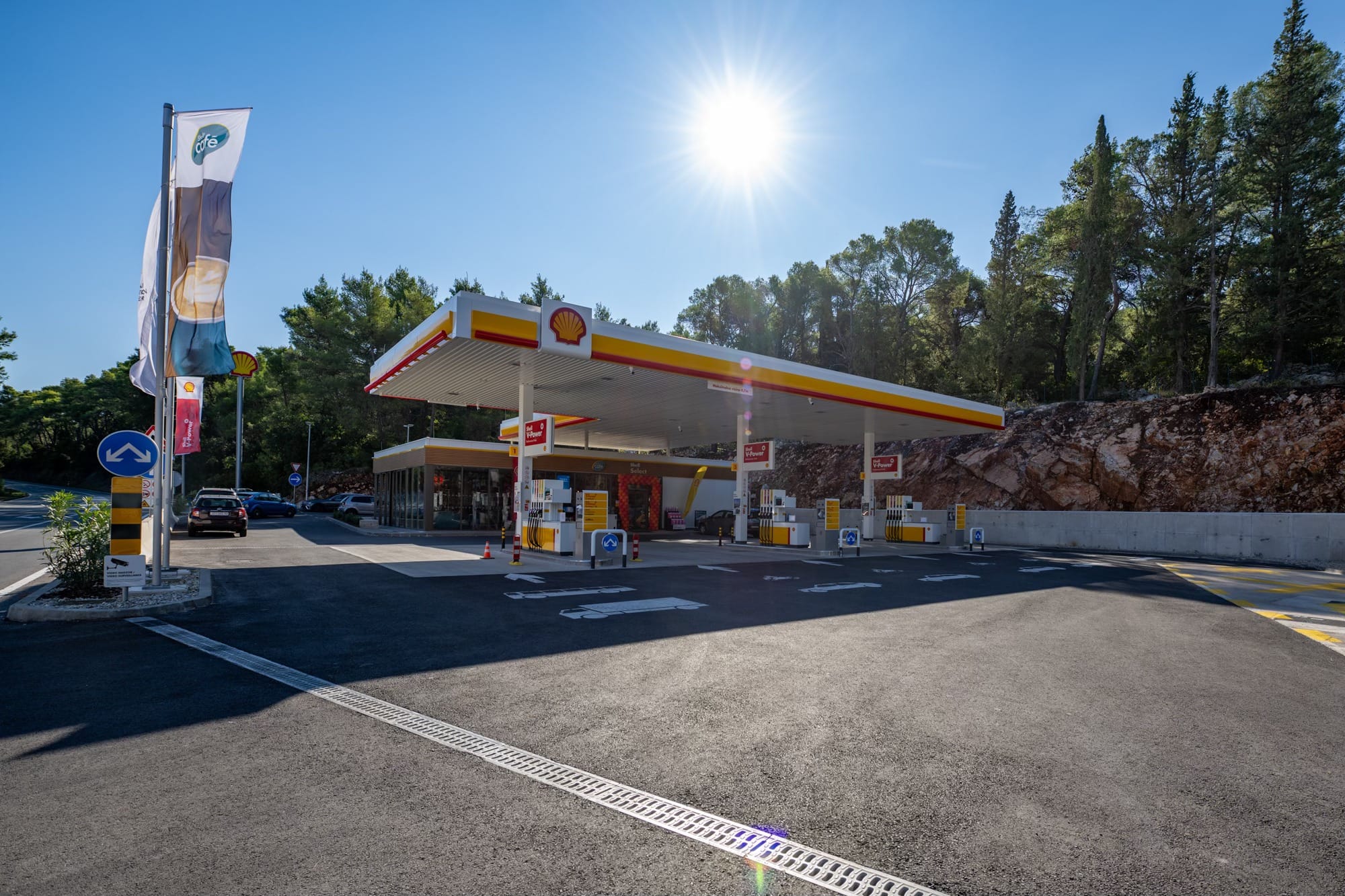 Shell открыла первую АЗС на хорватских островах