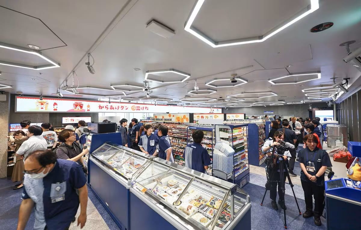 Круглосуточный магазин будущего открылся в Токио