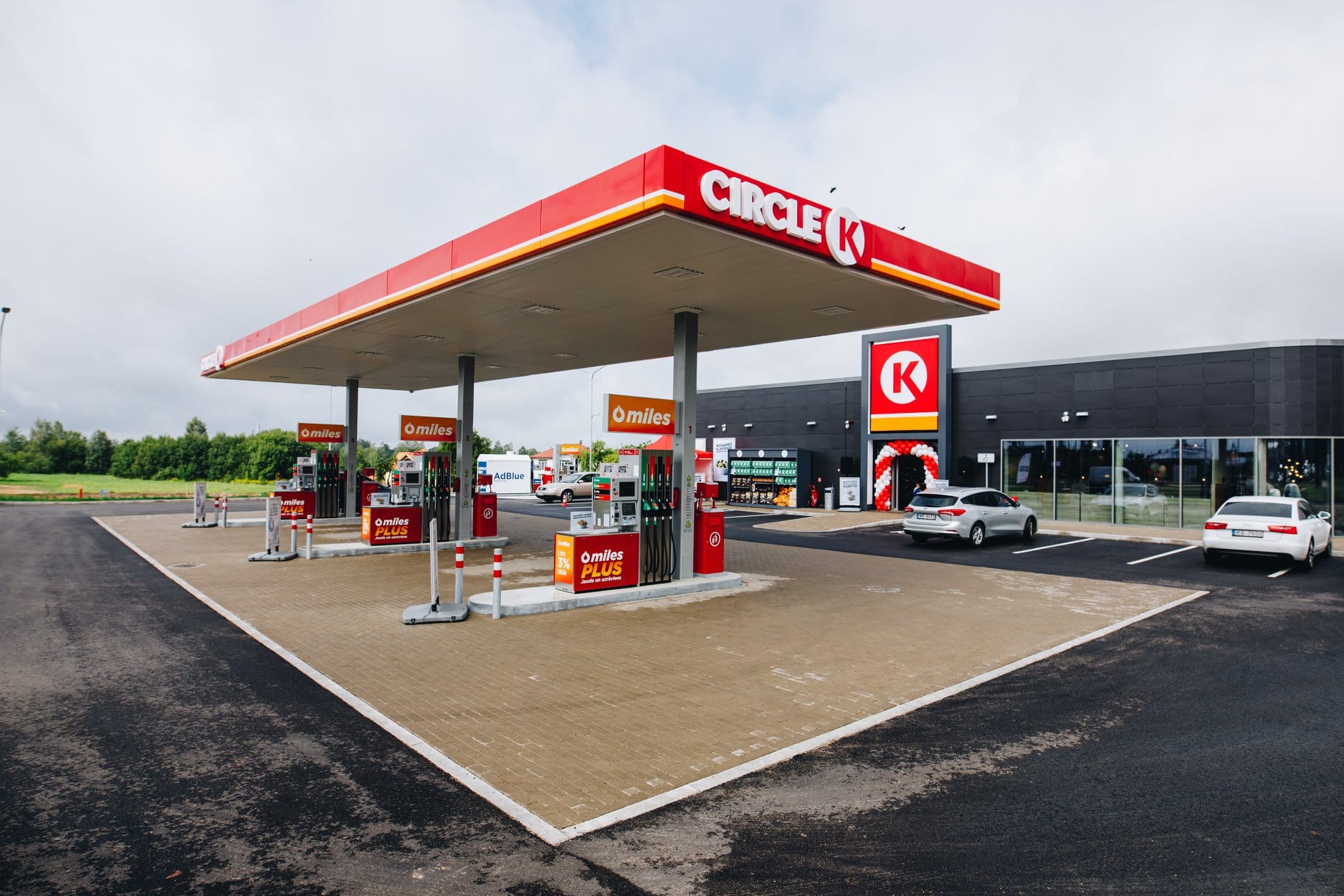Продолжается модернизация магазинов Circle K в Латвии