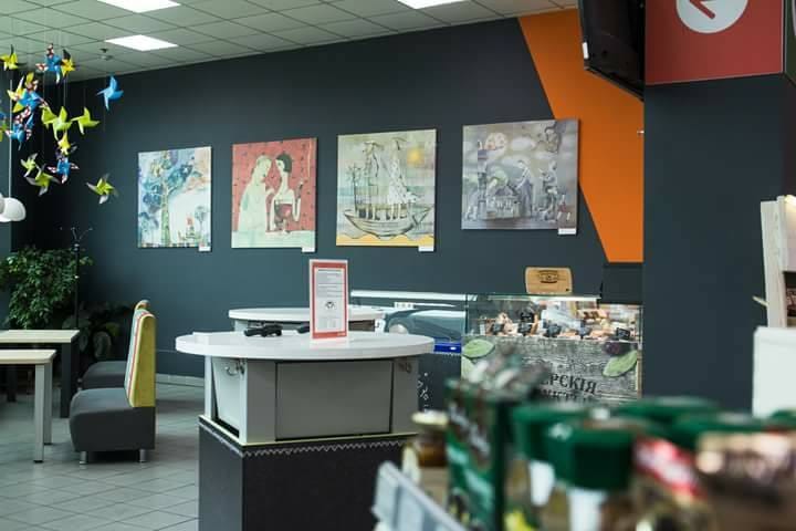 Современное искусство на АЗС А-100