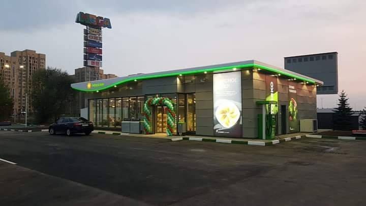 Новая автозаправочная станция «Татнефть» в Казани