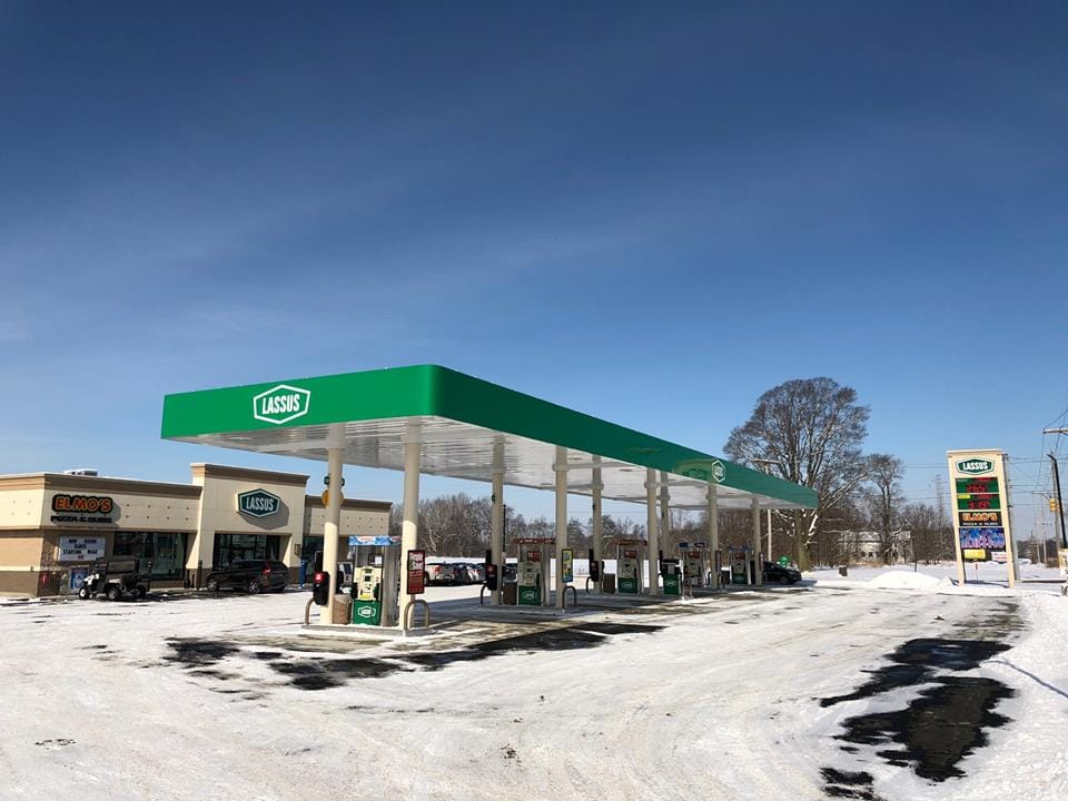 Автозаправочный комплекс Lassus в США