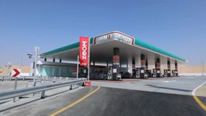 Автозаправочная станция ENOC в ОАЭ
