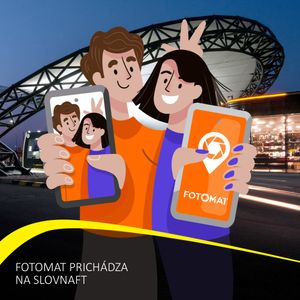 Сервис мгновенной печати фотографий на Slovnaft
