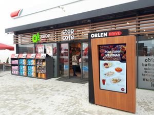 Магазин на станции ORLEN в формате Orlen Drive