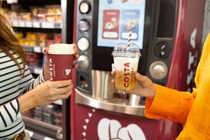 Costa Coffee запускает интегрированные автоматы самообслуживания для горячих и холодных кофейных напитков