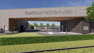 Строительство нового фудкорта EG Group в Нидерландах