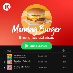 Объединение музыки и вкуса – продвижение продаж бургеров на АЗС с помощью Spotify