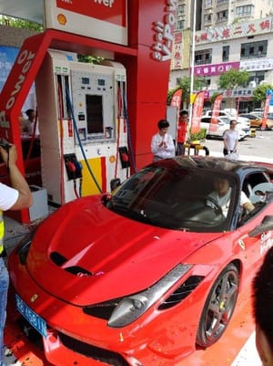 Многопродуктовая ТРК Tokheim для Ferrari