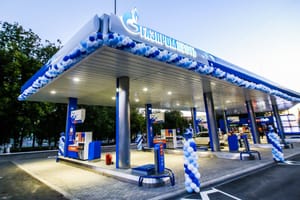 Первая автозаправочная станция Газпромнефть в Самаре
