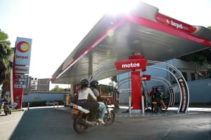 Эксклюзивный формат на АЗС в Колумбии для мотоциклистов