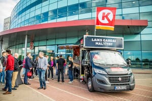 Кухня на колесах от латвийской сети АЗС Circle K