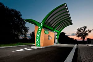 Словацкая зеленая Олива — АЗС малого формата