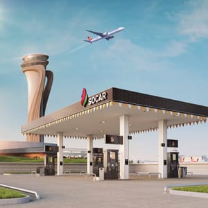 SOCAR откроет девять АЗС в новом аэропорту Стамбула