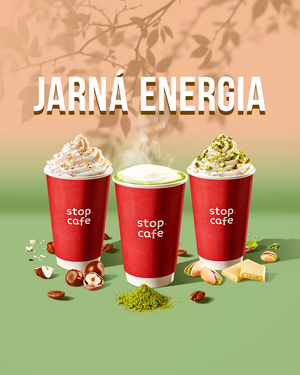 Весеннее меню напитков на АЗС ORLEN в Словакии