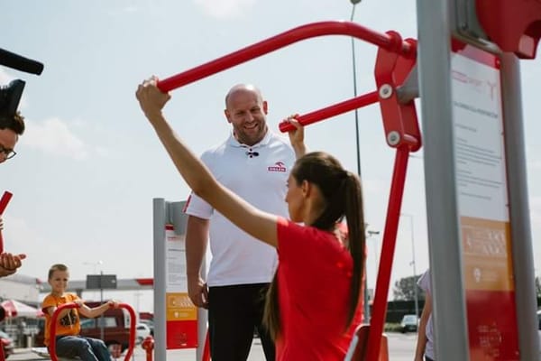 Спортивные площадки на АЗС ORLEN в Польше