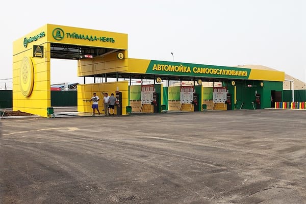 Автомойка самообслуживания для грузового автотранспорта