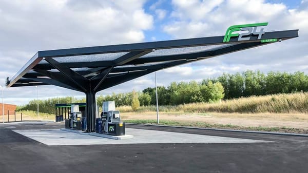 Автоматические станции F24 на шоссе в Дании