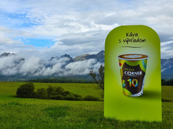 Вид на горы, как конкурентное преимущество АЗС Slovnaft в Словакии