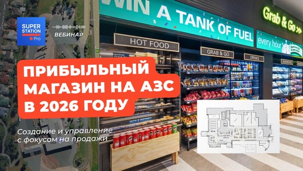 Прибыльный магазин на АЗС в 2026 году